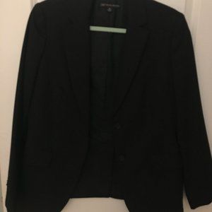 Blazer in black by '346' Brooks Brothers